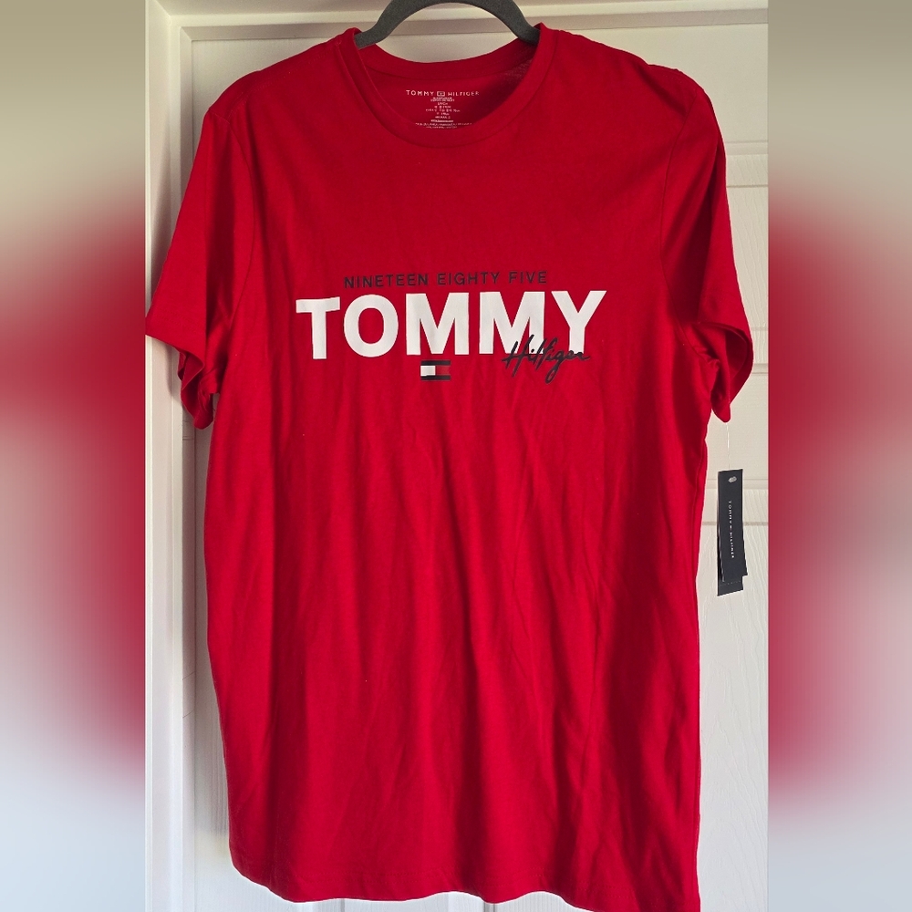 Tommy Hilfiger Red Sleepwear Top